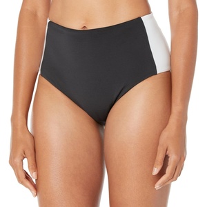 Carve Designs Women’s Standard Erin Colorblock Bottom(Black/White)