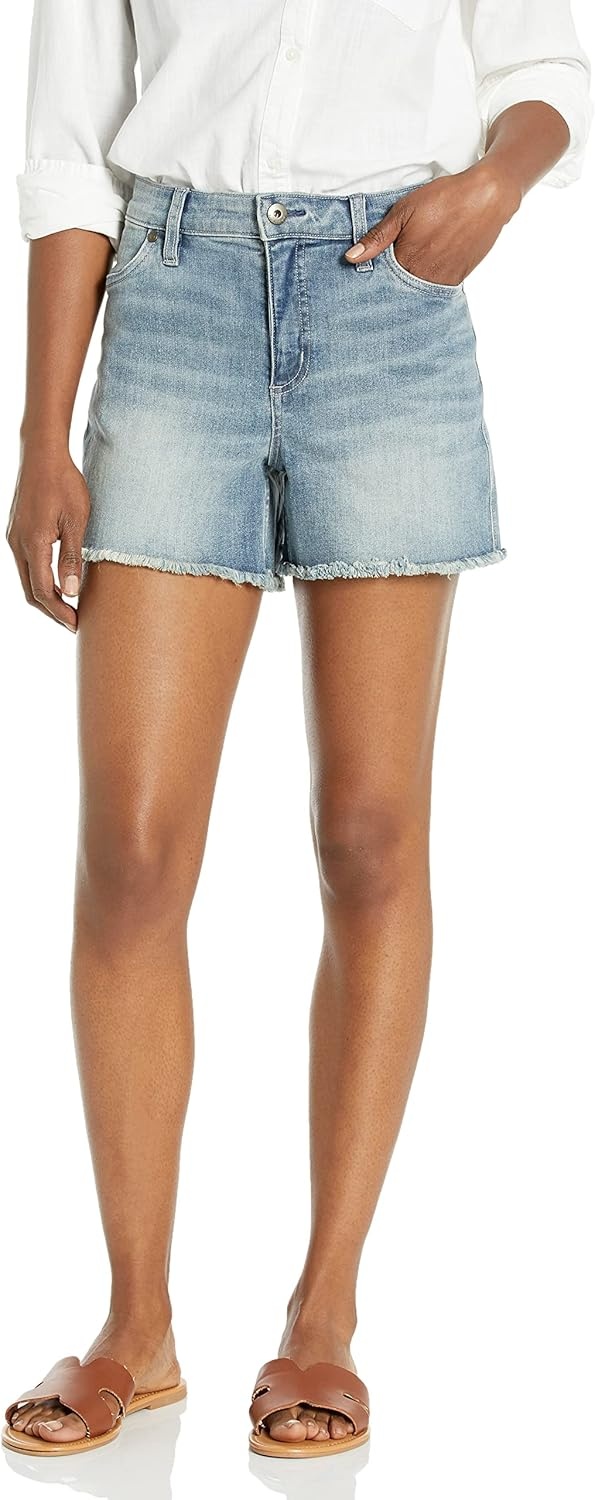 image:imageCarve Designs Womens Maui Hi Rise 4 ShortBeach Blue