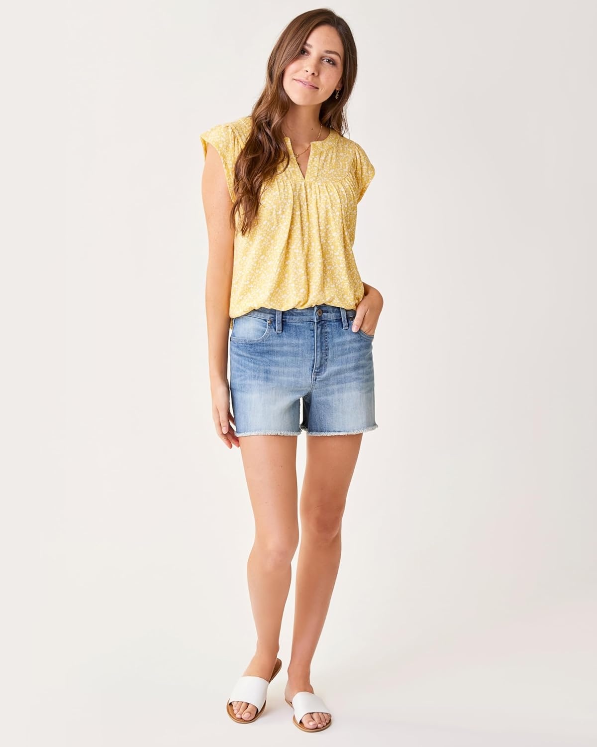 image:imageCarve Designs Womens Maui Hi Rise 4 ShortBeach Blue