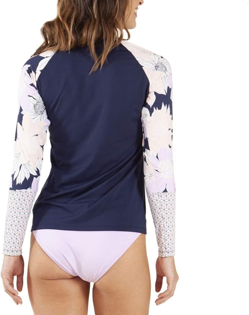 image:imageCarve Designs Womens Kona RashguardNavy W Bolinas