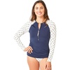 Navy W. Cloud Polka Dot