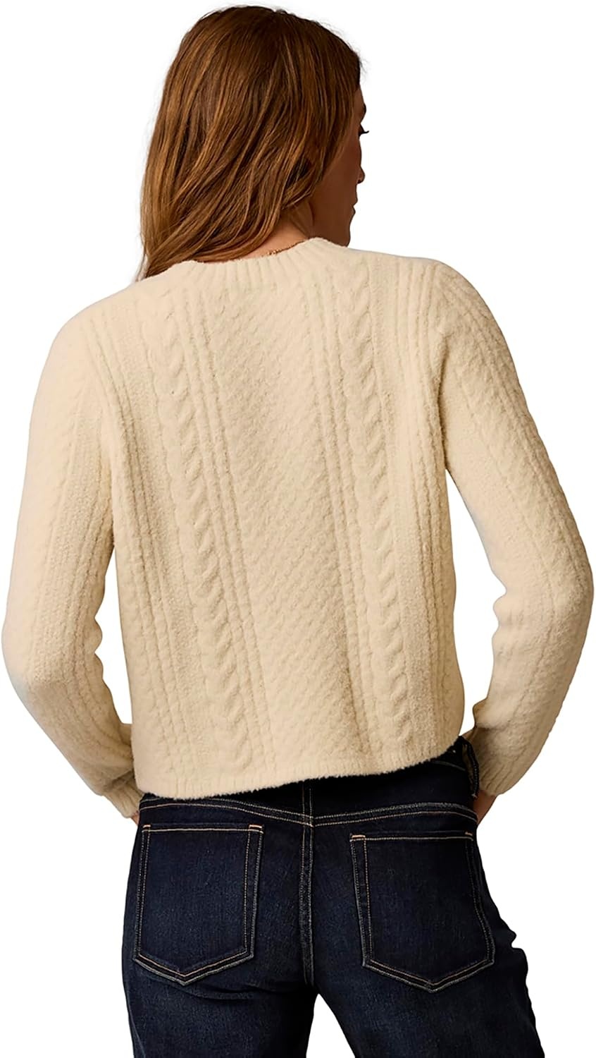 image:imageCarve Designs Monroe Cable SweaterCream