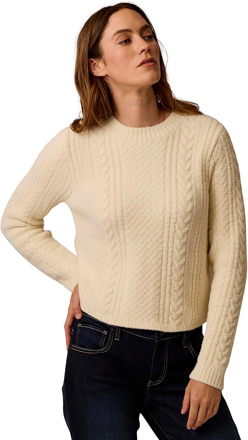 image:imageCarve Designs Monroe Cable SweaterCream