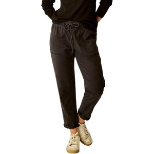 Zoe Twill Pant(Black)