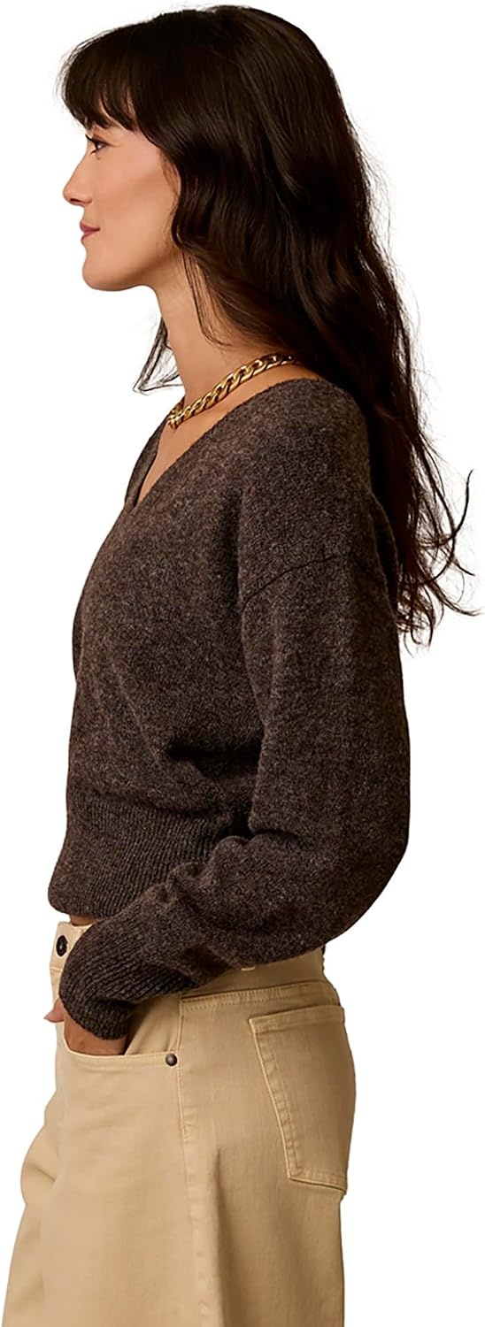 image:imageCarve Designs Ruth Reversible Fuzzy SweaterWoodland