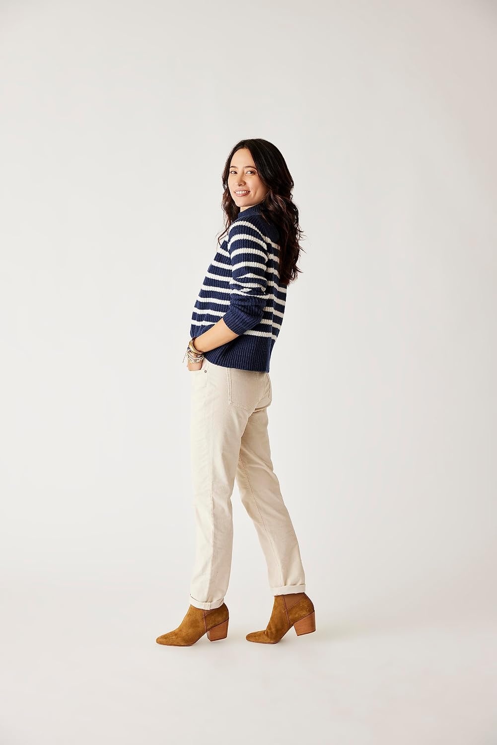 image:imageCarve Designs Womens Carson Cord Hi RiseBirch