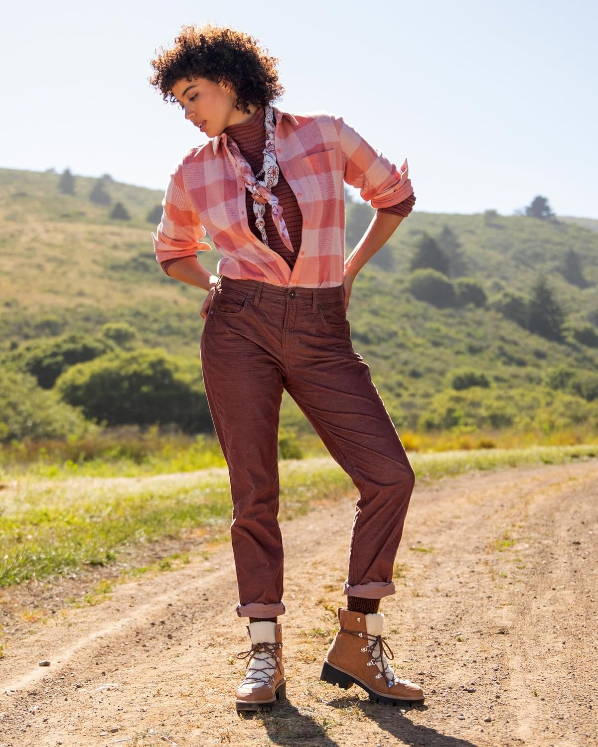 image:imageCarve Designs Womens Carson Cord Hi RiseFir