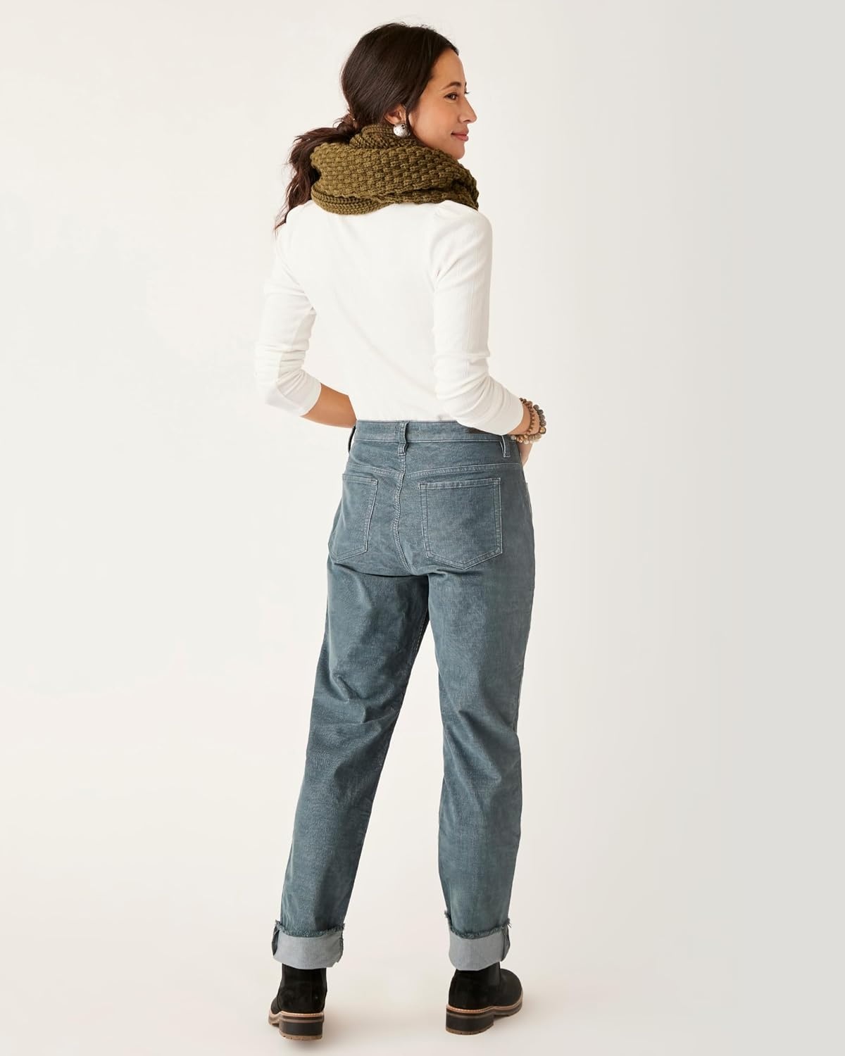 image:imageCarve Designs Womens Carson Cord Hi RiseSlate