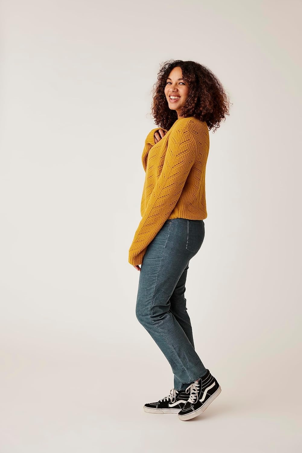image:imageCarve Designs Womens Carson Cord Hi RiseSlate