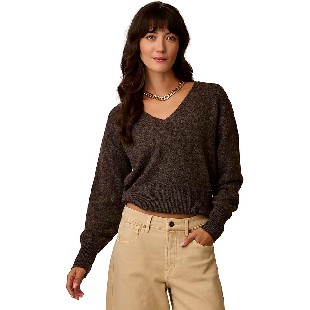 image:imageCarve Designs Ruth Reversible Fuzzy SweaterWoodland