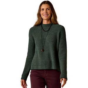 Carve Designs Olivia Plush Sweater(Dark Pine Birdseye)
